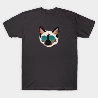 Cool Siamese Cat T-Shirt